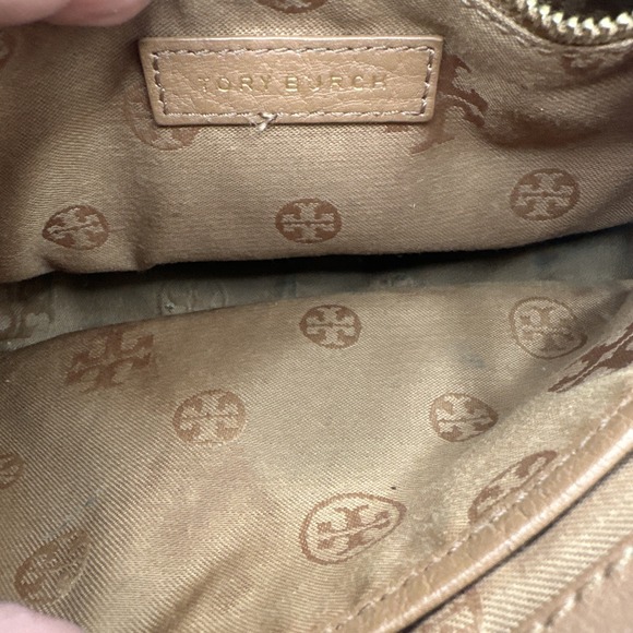 Tory Burch Marion Women's Leather Crossbody Bag Cognac Brown‎ - Picture 10 of 15